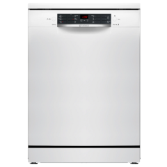 Bosch SMS26AW08G 60Cm Freestanding Dishwasher - White - E Rated