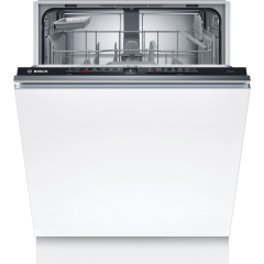 Bosch Series 2 SMV2HTX02G Wifi Connected Fully Integrated Standard Dishwasher - Black Control Panel with Fixed Door Fixing Kit 