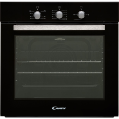 Candy OCGF12B Built In Gas Single Oven - Black 