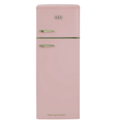 Cda BETTY TEA ROSE 144Cm 80/20 Small Fridge Freezer 