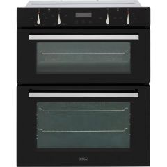 Cda DC741BL Built Under Electric Double Oven - Black