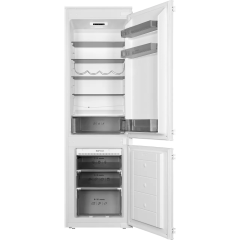 Cda FW673 177cm 70/30 Integrated Frost Free Fridge Freezer with Sliding Door Hinge - White