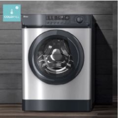 Ebac AWM86D2-SR 8Kg 1600 Rpm Spin Front Loading Washing Machine - Silver