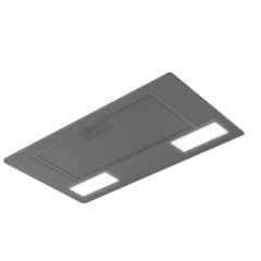 Elica ERA C BL/A/52 Elica Era C Bl/A/52 Built In Canopy Cooker Hood In Black