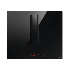 Elica NT-ALPHA-B-60BA Venting Induction Hob - Black - For Ducted/Recirculating Ventilation