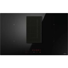 Elica NT-PRIME-S-DO 83Cm Venting Induction Hob - Black - For Ducted Ventilation