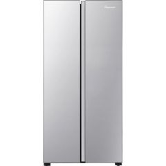 Fridgemaster MS83430ES Total No Frost American Fridge Freezer - Silver