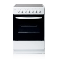 Haden HEC60W 60Cm Ceramic Top, Single Cavity Electric Cooker, Static