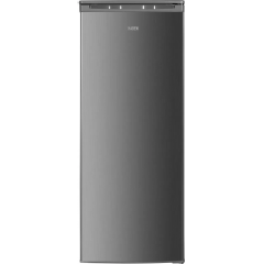 Haden HZ218IX 143cm Small Upright Freezer - Silver