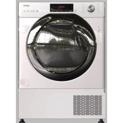Haier HDBI-H7A2TBEX Built In 7Kg Heat Pump Tumble Dryer - White