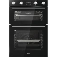 Hisense BID95211BGUK Built In Double Oven - Black - A/A Rated
