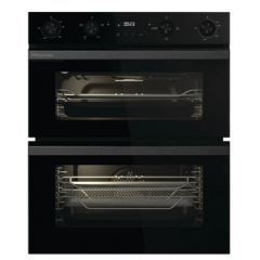 Hisense BUD714221CDBG Hisense Hi6 Bud714221cdbg Built Under Electric Double Oven - Black - A/A Rated