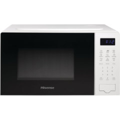 Hisense H20MOWS4UK 26cm tall, 46cm wide, Freestanding Compact Microwave 