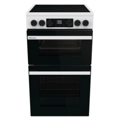 Hisense HDCEC5C10W Hisense Hi6 Max Hdcec5c10w 50Cm Electric Cooker With Ceramic Hob - White - A Rate