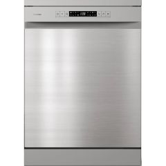 Hisense HS622E90XUK Standard Dishwasher - Stainless Steel