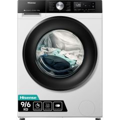 Hisense WD3S9043BW3 Wifi Connected 9Kg / 6Kg Washer Dryer with 1400 rpm - White 