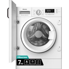 Hisense WF3M741BWI 3 Series Integrated 7Kg Washing Machine With 1400 Rpm - White