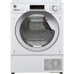 Hoover BATDH7A1TCE H-Dry 300 Integrated Wifi Connected 7Kg Heat Pump Tumble Dryer - White