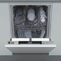 Hoover HDIH2T1047 Fully Integrated Slimline Dishwasher - Stainless Steel Control Panel with Fixed Door Fixing Kit 