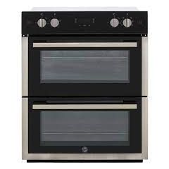 Hoover HO7DC3UB308BI H-Oven 300 Built Under Double Oven - Black / Stainless Steel - A/A Rated