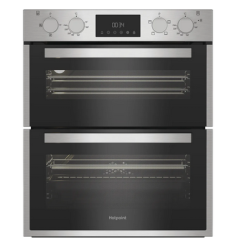 Hotpoint DUH 10D IX Hotpoint Duh 10D Ix Built Under Electric Double Oven - Stainless Steel - A Rated
