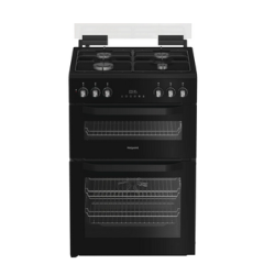Hotpoint HDD6GDC2B1 Double Oven Dual Fuel Cooker