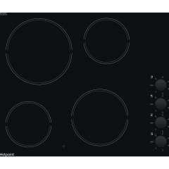 Hotpoint HR620RH 58cm Ceramic Hob 