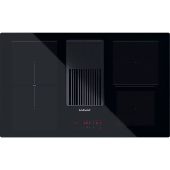 Hotpoint PVH92BK/FKIT 83cm Venting Induction Hob - Black 