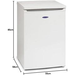 Ice King RHL550EW Under Counter Larder Fridge - E Rated - White