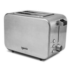 Igenix IG3202 2 Slice Stainless Steel Toaster 