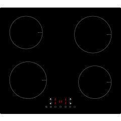IKON IK60PIND 60cm Induction Hob - Black Glass