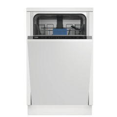 Indesit BDIS16030 Integrated Slimline Dishwasher - White Control Panel 