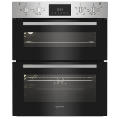 Indesit DUI 10D IX Indesit Dui 10D Ix Built Under Electric Double Oven - Stainless Steel - A/A Rated