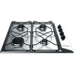 Indesit PAA642IX/IWE1 58Cm Gas Hob - Stainless Steel
