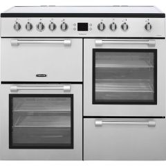 Leisure CK100C210S Cookmaster 100Cm Electric Range Cooker With Ceramic Hob - Silver