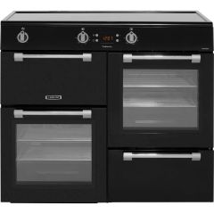 Leisure CK100D210K Cookmaster 100Cm Electric Range Cooker With Induction Hob - Black