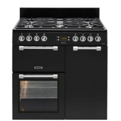 Leisure CK90F232K Cookmaster 90Cm Dual Fuel Rangecooker In Black