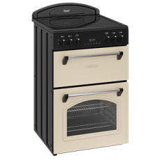 Leisure CLB60ECC Leisure Classic Clb60ecc 60Cm Double Oven Electric Cooker With Ceramic Hob - Cream 
