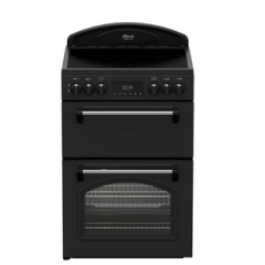 Leisure CLB60ECK Leisure Classic Clb60eck 60Cm Double Oven Electric Cooker With Ceramic Hob - Black 