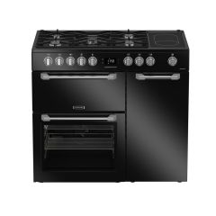 Leisure PR100F530K 100Cm Dual Fuel Range Cooker - Black