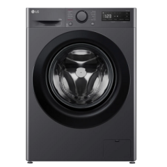 Lg F4y510gbln1 10Kg Washing Machine With 1400 Rpm - Slate Grey - A Rated