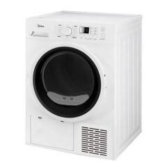 Midea MDG09EH80-1 8Kg Heat Pump Tumble Dryer - White - A++ Rated