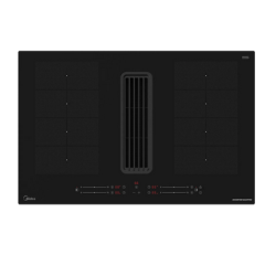 Midea MIH740Y078B Midea Mih740y078b Venting Induction Hob - Black - For Ducted/Recirculating Ventila