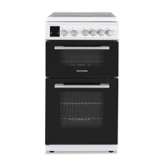 Montpellier MDOG50LW 50Cm Double Gas Cooker With Lid - White