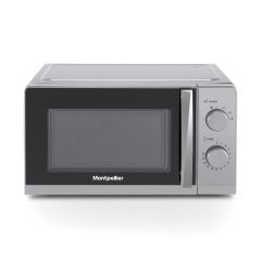 Montpellier MMW20SIL 20 Litre Compact Microwave Oven - Silver