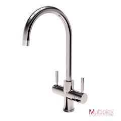 Montpellier MULTIPLEX3IN1SC 3 In1 Swan Spout Hot Tap In Chrome With Extended Warrantee
