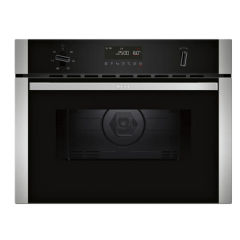 Neff C1AMG84N1B Neff N50 C1amg84n1b Built In Compact Electric Single Oven With Microwave Function - 