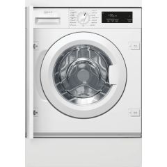Neff W543BX2GB N50 Integrated 8Kg Washing Machine With 1400 Rpm - White - Extended Warranty If Regis