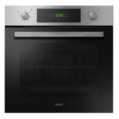Neue FNPX615 60Cm Built In Electric Single Oven - Stainless Steel - A+ Rated