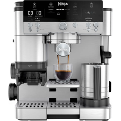 Ninja ES601UK Luxe Cafe Premier Espresso Coffee Machine - Black / Stainless Steel